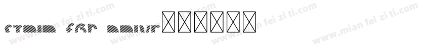 STRIP for DRIVE字体转换